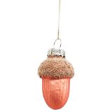 Mini Acorn Hanging Decoration Apricot 5c