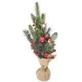 Berry & Toadstool Mini Tree Red & Green 