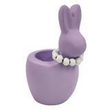 Sale Cute Bunny with Pearls Egg Holder L
