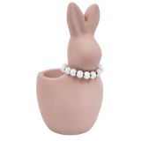 Sale Cute Bunny with Pearls Planter Pink