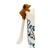 Dog Spoon Caramel 12cm 