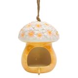 Daisy Bird Feeder Pink 14cm 