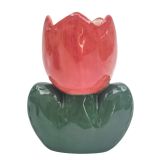 Tulip Vase Red 14cm 