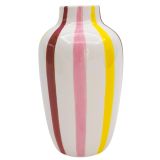 Halycon Vase Pink & Red 20cm 