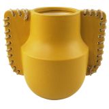 Sale Ainsley Vase Mustard Med 23cm 