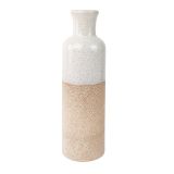 Sale Tammie Vase Cream  Sand Lg 25cm 