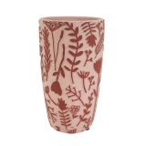 Sale Alex Floral Vase Pink Red Lg 21cm 