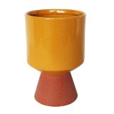 Sale Brynn Tall Planter Mustard Terraco