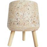 Sale Terrazzo Planter with Legs Pink Lg 