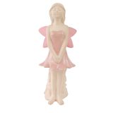 Fairy Standing Statue Pink 18cm 