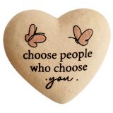 Choose People Who Choose You Boxed Heart