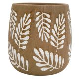 Henri Planter Brown 17cm 