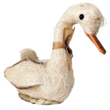 HUSK Swan Planter White 29cm 