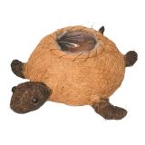 HUSK Turtle Planter Brown 33cm 