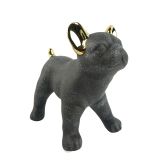 Sale Standing Dog Ornament Charcoal Gol