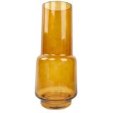 Tommy Abstract Glass Vase Rust Lg 28cm 