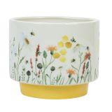 Bee Meadow Planter Yellow 15cm 