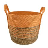 Sale Rattan Basket Natural Orange Sm 23