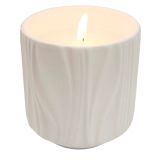 Marlow Abstract Ripple Candle White 175m