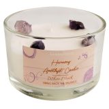 Harmony Amethyst Crystal Candle Purple 1