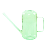 Glass Watering Can Green 18cm 