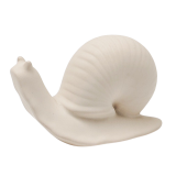 Snail Ornament White 7cm 