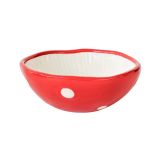 Toadstool Bowl Red 15cm 