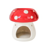 Toadstool Oil Burner Red 11cm 