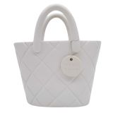 Handbag Planter White 18cm 