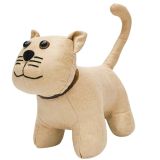 Cat Door Stopper Bisque 31cm 