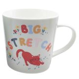 Perfect Pets Big Stretch Cat Mug Colourf