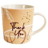 Hailey Thank You Mug Pink 470ml 