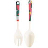 Melody Salad Servers Colourful H11x24cm 