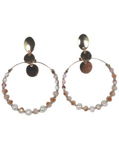 Sale Claire Hoop ER Amber 