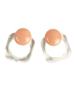 Sale Tahlia Square ER Pink  Clear [2]