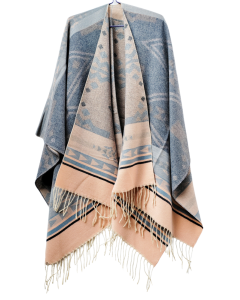 Nevada Poncho Grey 