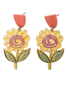 Pop Flower Earrings   