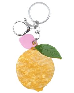 Iris Lemon Keyring Yellow 