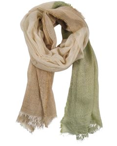 Sale Lena Scarf Green  Beige 