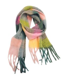 Quincey Scarf Green & Yellow 