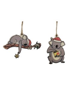 Renee Treml Koalas Hanging Decoration Gr