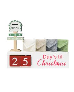 Christmas Countdown Standing Decoration 