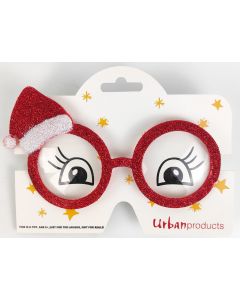 Santa Hat Glasses Red 15cm 