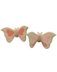 Sale Butterfly Pot Hanger Pink 8cm (2 As