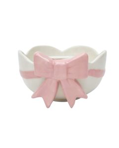 Bow Bowl Pink 15cm 