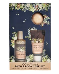 Sale Evie Floral Bath Body Care Set Navy