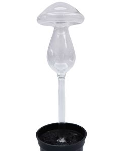 Toadstool Plant Water Seeper Clear 23cm 