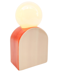 Sale Arch Globe LED Light Orange Peach 1