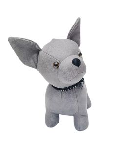 Dog Door Stopper Grey 30cm 