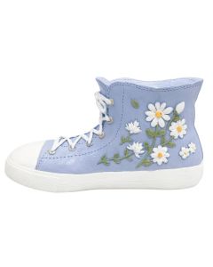 Gym Boot Resin Vessel Blue 11cm 